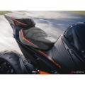 LUIMOTO (R-Cafe) Rider Seat Covers for the KTM 1290 Super Duke R (2020+)
